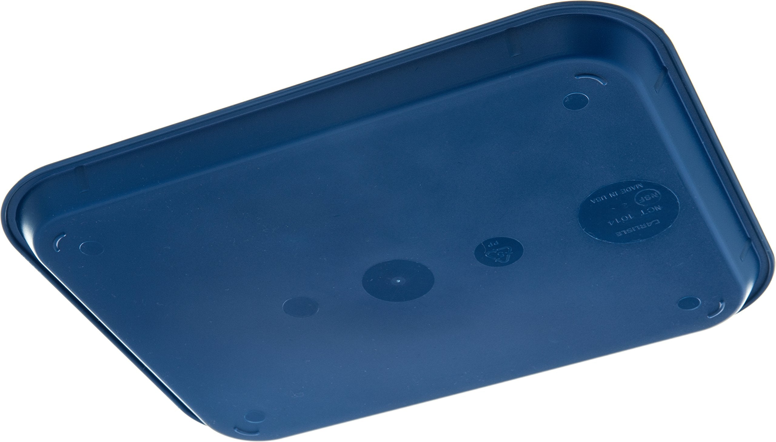 Carlisle Foodservice Products Ct101414 Caf   Standard Cafeteria / Fast Food Tray, 10  X 14 , Blue (Pack Of 24)
